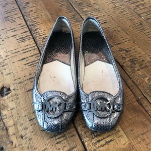 Michael Kors Metallic Flats Shoes 7 1/2